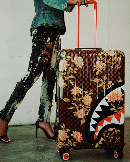 Sprayground SHARKFLOWER 29.5” FULL-SIZE SHARKNAUTICS LUGGAGE