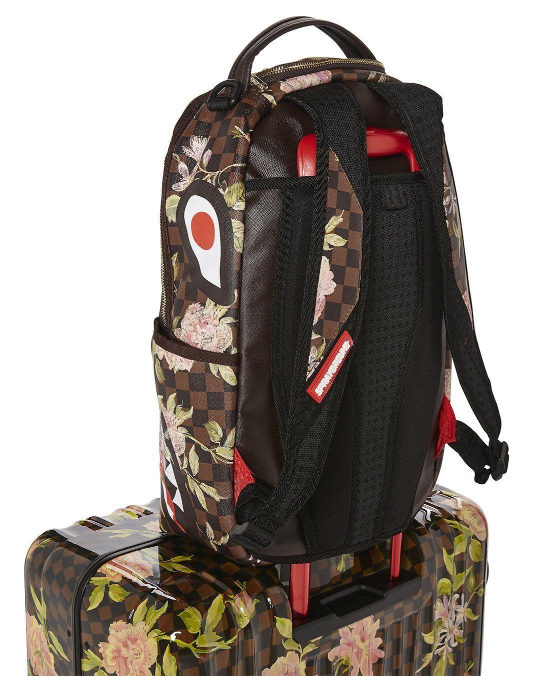 Sprayground SHARKFLOWER 29.5” FULL-SIZE SHARKNAUTICS LUGGAGE