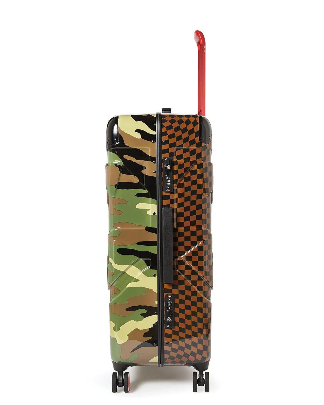 Sprayground JUNGLE PARIS 2 PC LUGGAGE SET (CARRY-ON & FULL-SIZE)