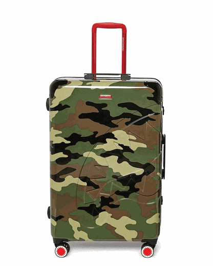 Sprayground JUNGLE PARIS 29.5” FULL-SIZE SHARKITECTURE LUGGAGE