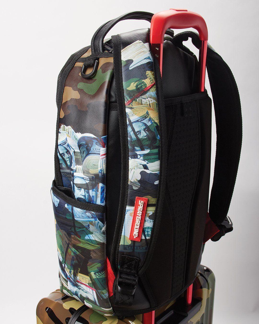 Sprayground SHARKNAUTICS (CAMO) 29.5” FULL-SIZE LUGGAGE