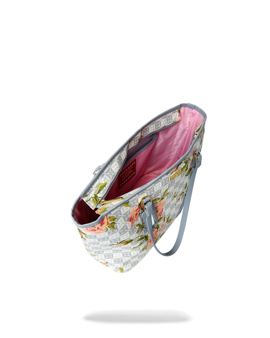 Sprayground A.I. AFRICAN INTELLIGENCE ELEGANT ENERGY TOTE - SANDFLOWER COLLAB