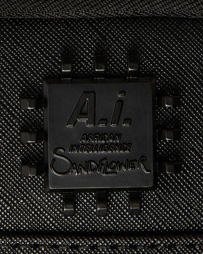 Sprayground A.I. AFRICAN INTELLIGENCE SHARKS OF THE GOLD OCEAN BACKPACK - SANDFLOW