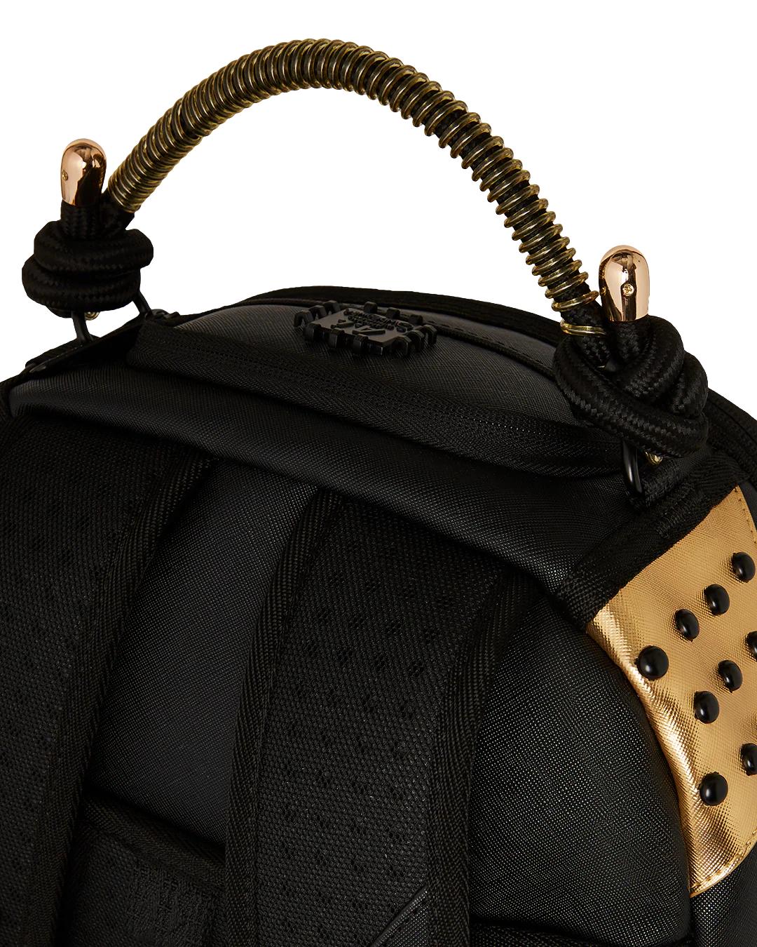 Sprayground A.I. AFRICAN INTELLIGENCE SHARKS OF THE GOLD OCEAN BACKPACK - SANDFLOW