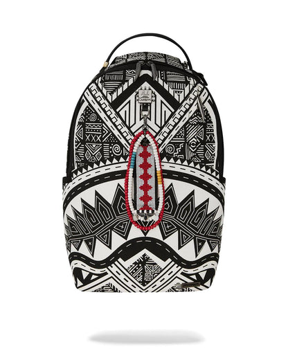 Sprayground A.I. AFRICAN INTELLIGENCE THE SKYHAWK BACKPACK - SANDFLOWER COLLAB