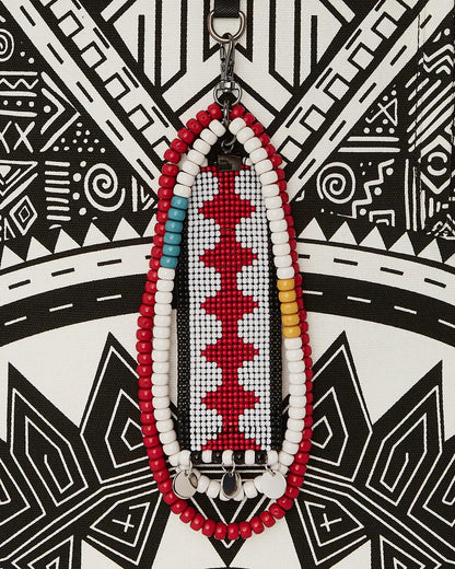 Sprayground A.I. AFRICAN INTELLIGENCE THE SKYHAWK BACKPACK - SANDFLOWER COLLAB