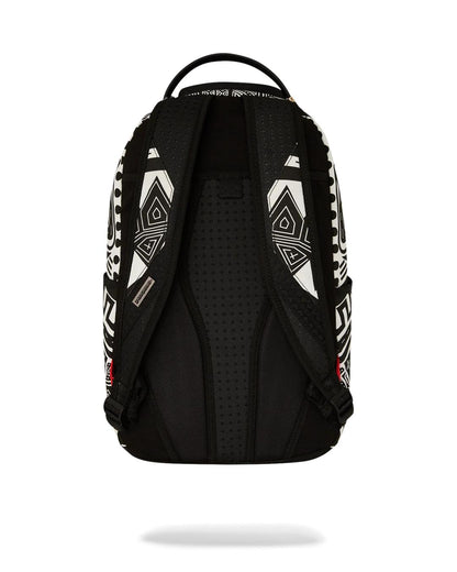 Sprayground A.I. AFRICAN INTELLIGENCE THE SKYHAWK BACKPACK - SANDFLOWER COLLAB