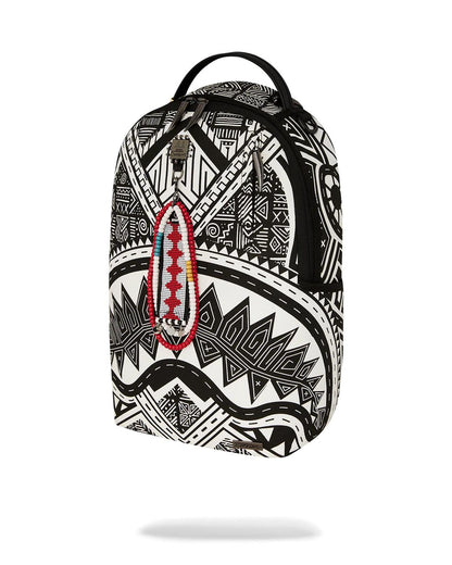 Sprayground A.I. AFRICAN INTELLIGENCE THE SKYHAWK BACKPACK - SANDFLOWER COLLAB