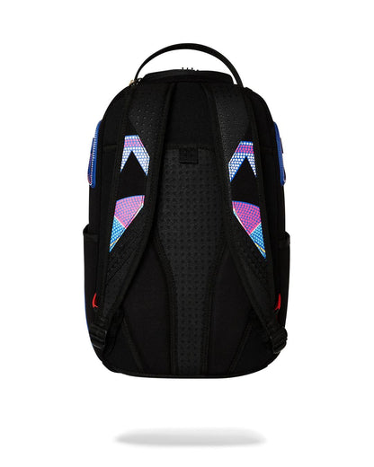 Sprayground A.I. AFRICAN INTELLIGENCE BORN AND RAISED BACKPACK - SANDFLOWER COLLAB