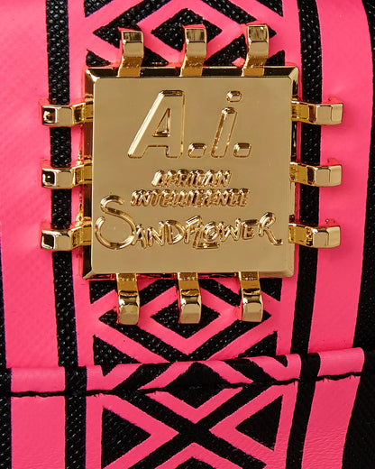 Sprayground A.I. AFRICAN INTELLIGENCE PRIDE AND POWER BACKPACK - SANDFLOWER COLLAB