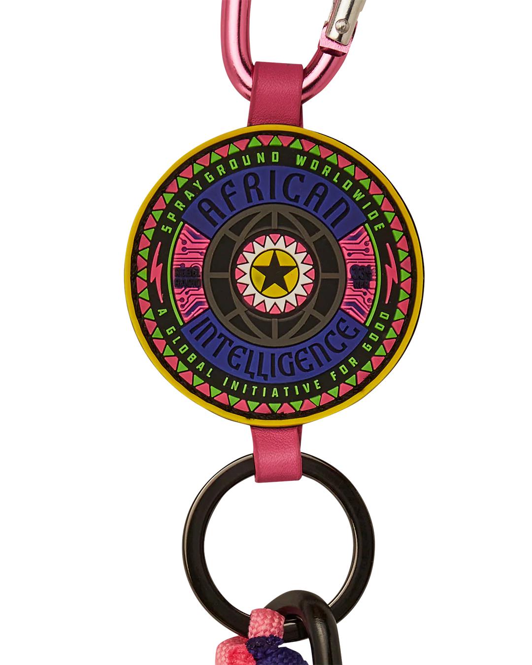 Sprayground A.I. 12 BROOKLYN & BEYOND - SANDFLOWER COLLAB CLIP KEYCHAIN