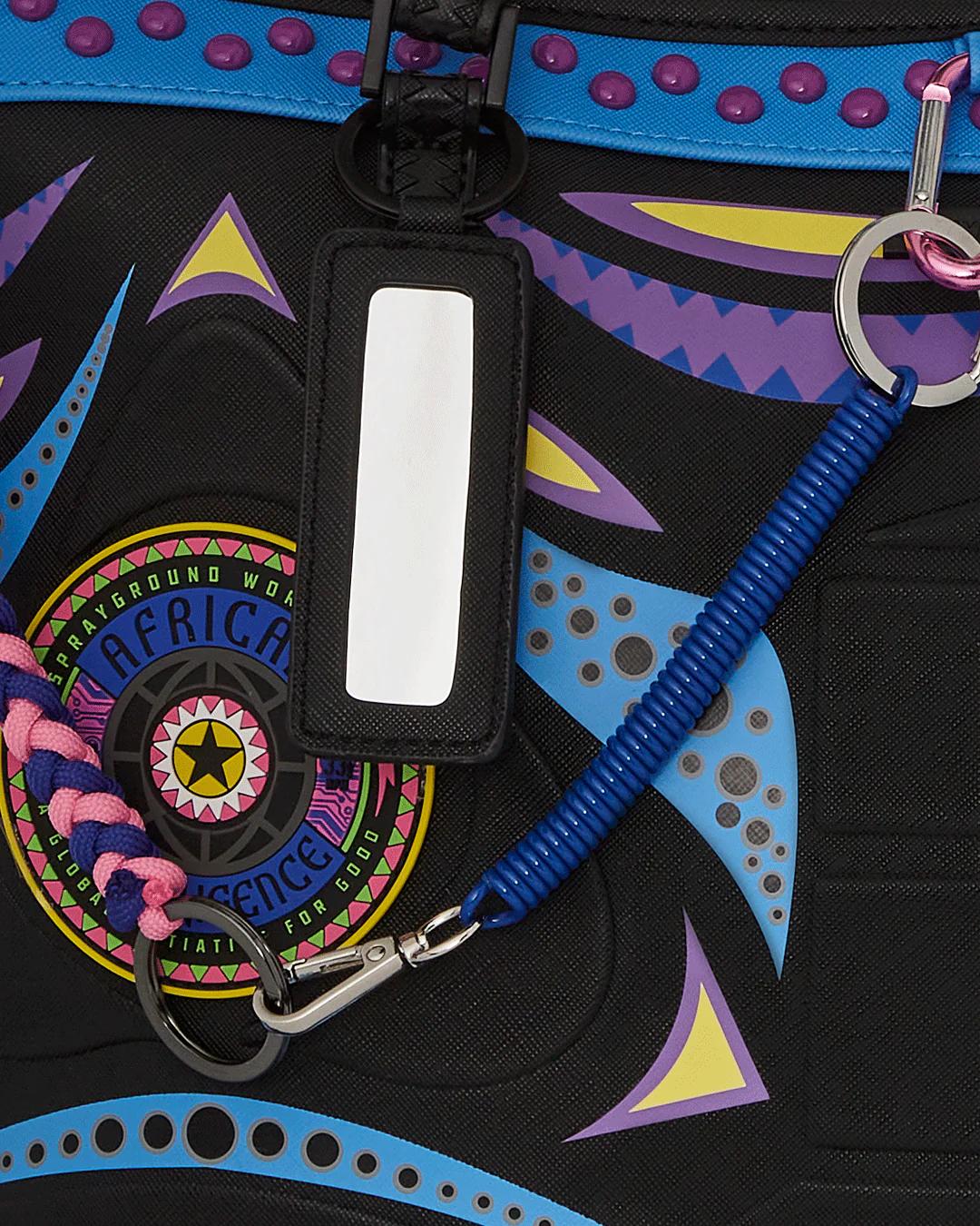 Sprayground A.I. 12 - SANDFLOWER COLLAB BROOKLYN & BEYOND TOTE