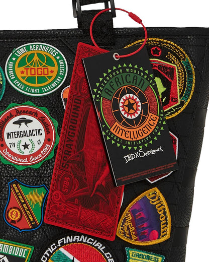 Sprayground A.I. THE 54 (PATCHES OF AFRICA) CARGO TOTE