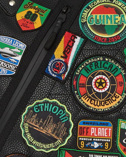Sprayground A.I. THE 54 (PATCHES OF AFRICA) CARGO TOTE