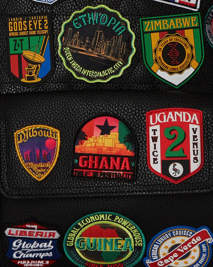 Sprayground A.I. THE 54 (PATCHES OF AFRICA) CARGO BACKPACK