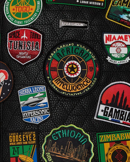Sprayground A.I. THE 54 (PATCHES OF AFRICA) CARGO BACKPACK