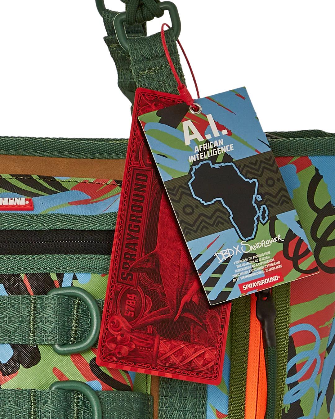 Sprayground A.I. SPECIAL OPS CARGO TOTE