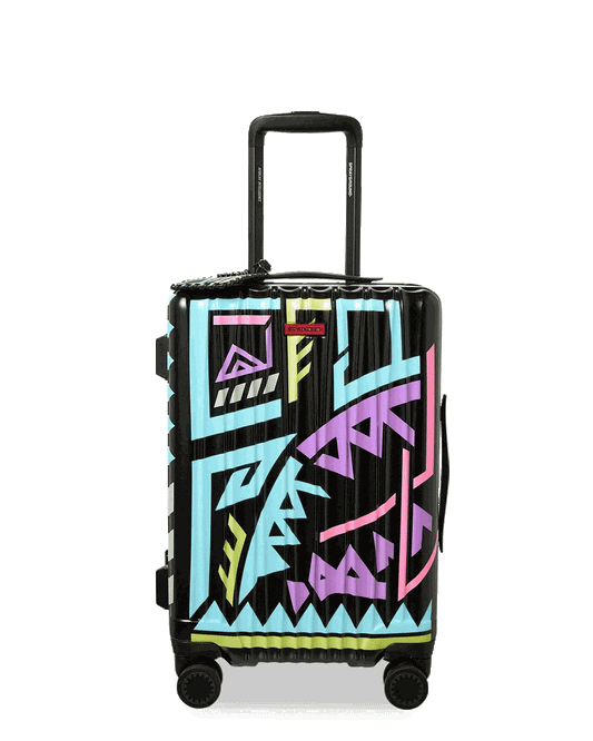 Sprayground A.I. PATH TO THE FUTURE III HARDSHELL CARRY-ON LUGGAGE - SANDFLOWER CO
