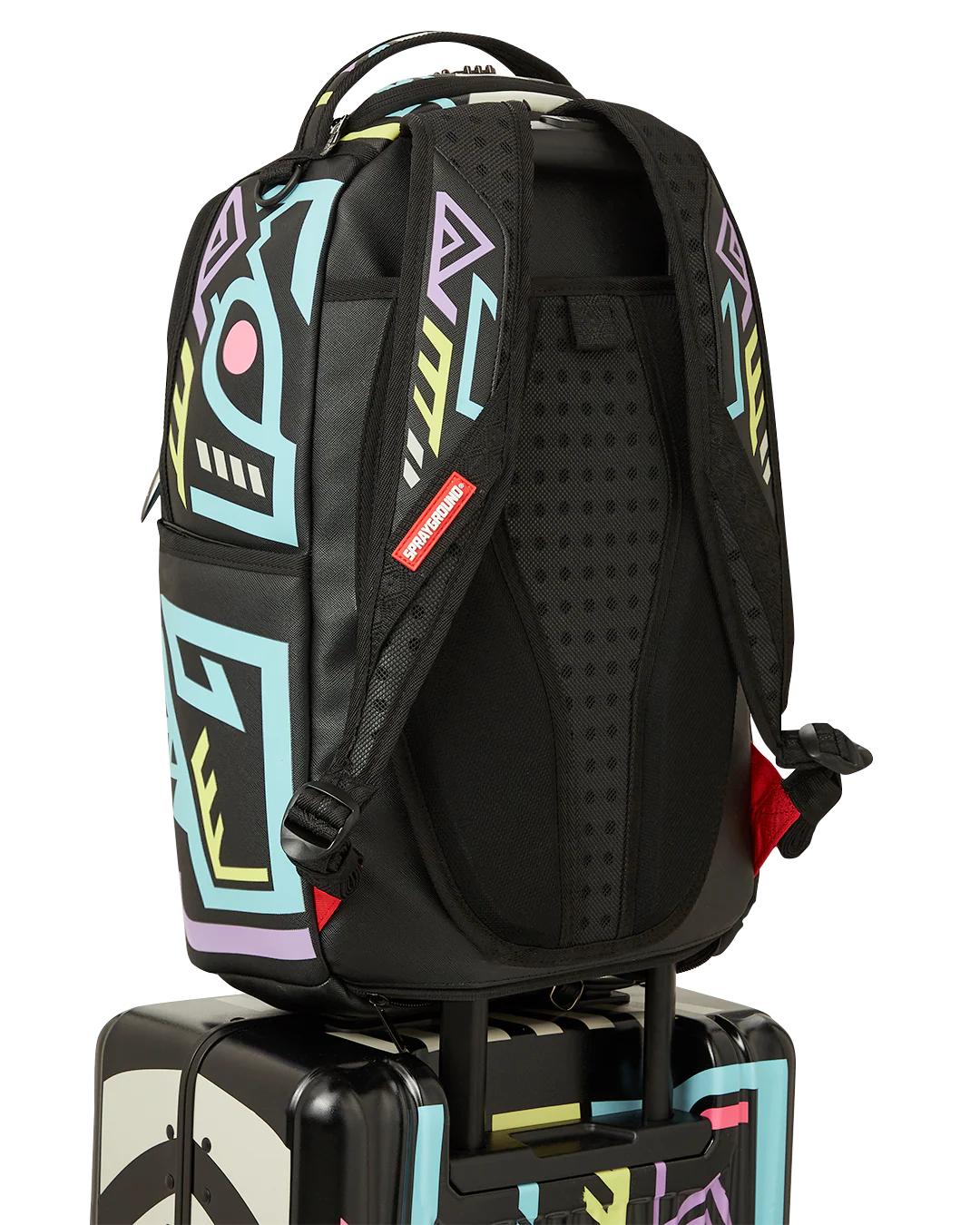 Sprayground A.I. PATH TO THE FUTURE III HARDSHELL CARRY-ON LUGGAGE - SANDFLOWER CO