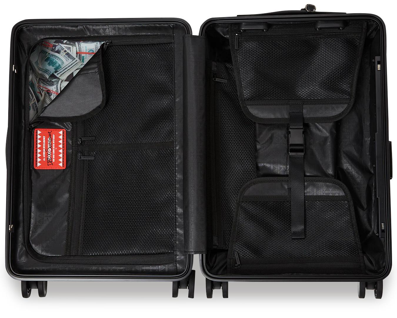Sprayground A.I. PATH TO THE FUTURE III HARDSHELL CARRY-ON LUGGAGE - SANDFLOWER CO