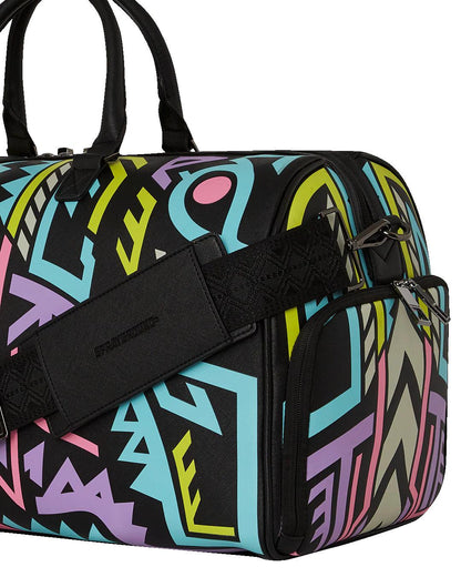 Sprayground A.I. PATH TO THE FUTURE III DUFFLE - SANDFLOWER COLLAB (GLOW IN THE DA