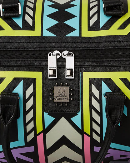 Sprayground A.I. PATH TO THE FUTURE III DUFFLE - SANDFLOWER COLLAB (GLOW IN THE DA