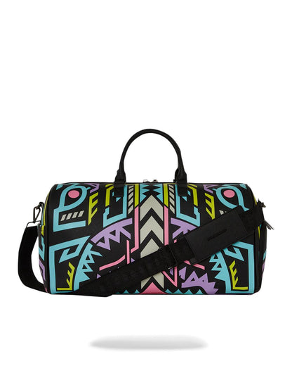 Sprayground A.I. PATH TO THE FUTURE III DUFFLE - SANDFLOWER COLLAB (GLOW IN THE DA