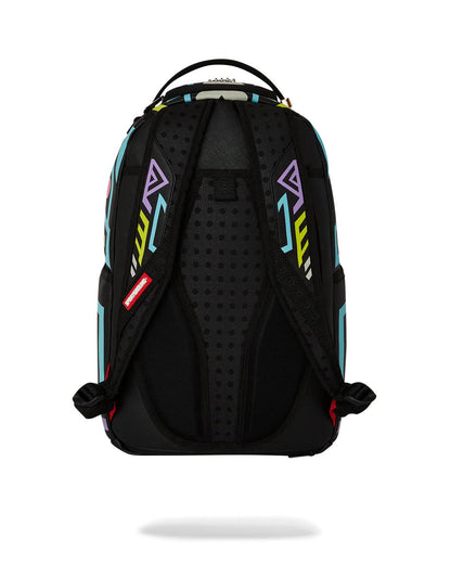 Sprayground A.I. PATH TO THE FUTURE III BACKPACK - SANDFLOWER COLLAB (GLOW IN THE