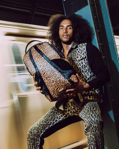 Sprayground AFRICAN INTELLIGENCE 9 COURAGE LIVES ON BACKPACK - SANDFLOWER COLLAB