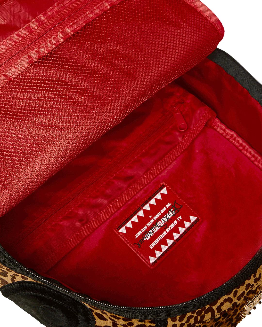Sprayground AFRICAN INTELLIGENCE 9 COURAGE LIVES ON BACKPACK - SANDFLOWER COLLAB