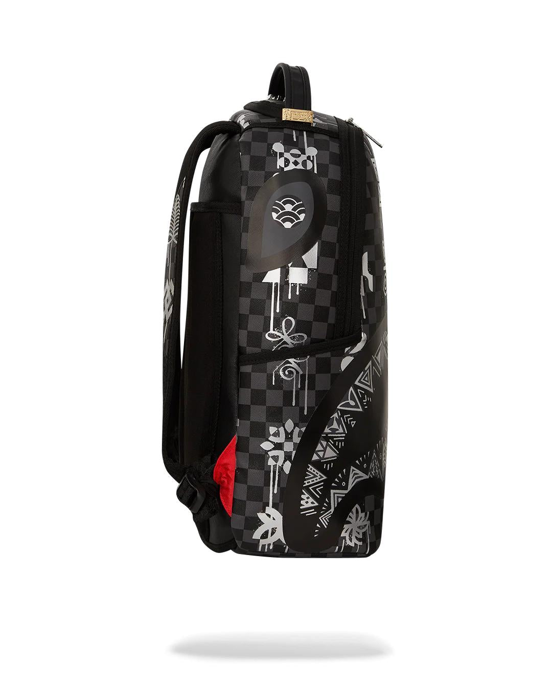 Sprayground AFRICAN INTELLIGENCE 9 POWER GLYPHICS BACKPACK - SANDFLOWER COLLAB