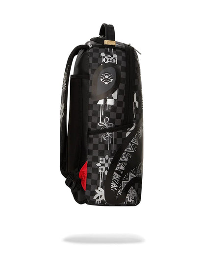 Sprayground AFRICAN INTELLIGENCE 9 POWER GLYPHICS BACKPACK - SANDFLOWER COLLAB