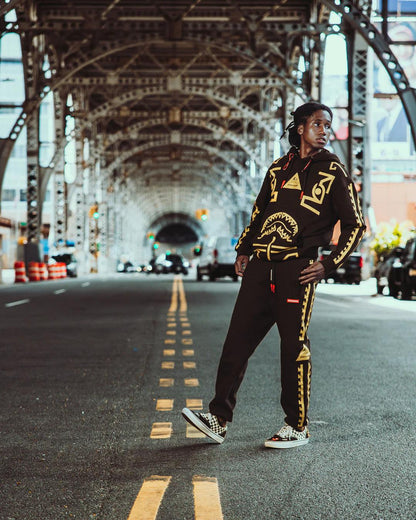 Sprayground A.I.9 AFRICAN INTELLIGENCE PATH TO THE FUTURE II - SANDFLOWER COLLAB J