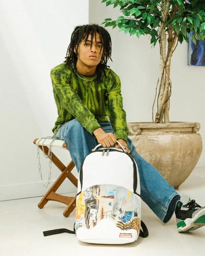 Sprayground OFFICIAL BASQUIAT ACQUE PERICOLOSE 1981 BACKPACK (DLXV)