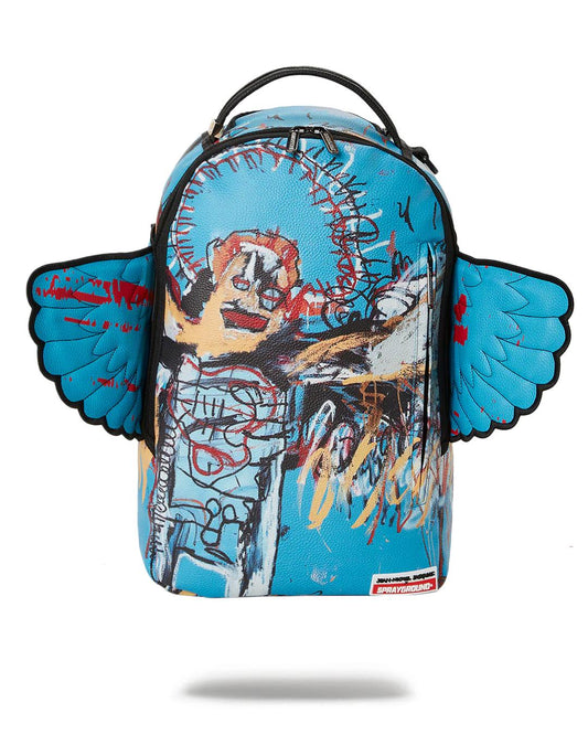 Sprayground OFFICIAL BASQUIAT UNTITLED (FALLEN ANGEL) 1981 WING BACKPACK (DLXV)