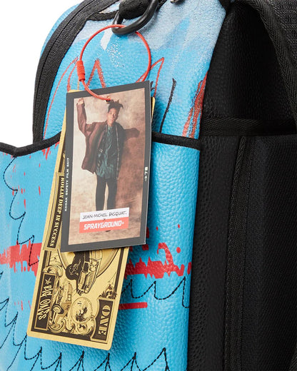 Sprayground OFFICIAL BASQUIAT UNTITLED (FALLEN ANGEL) 1981 WING BACKPACK (DLXV)