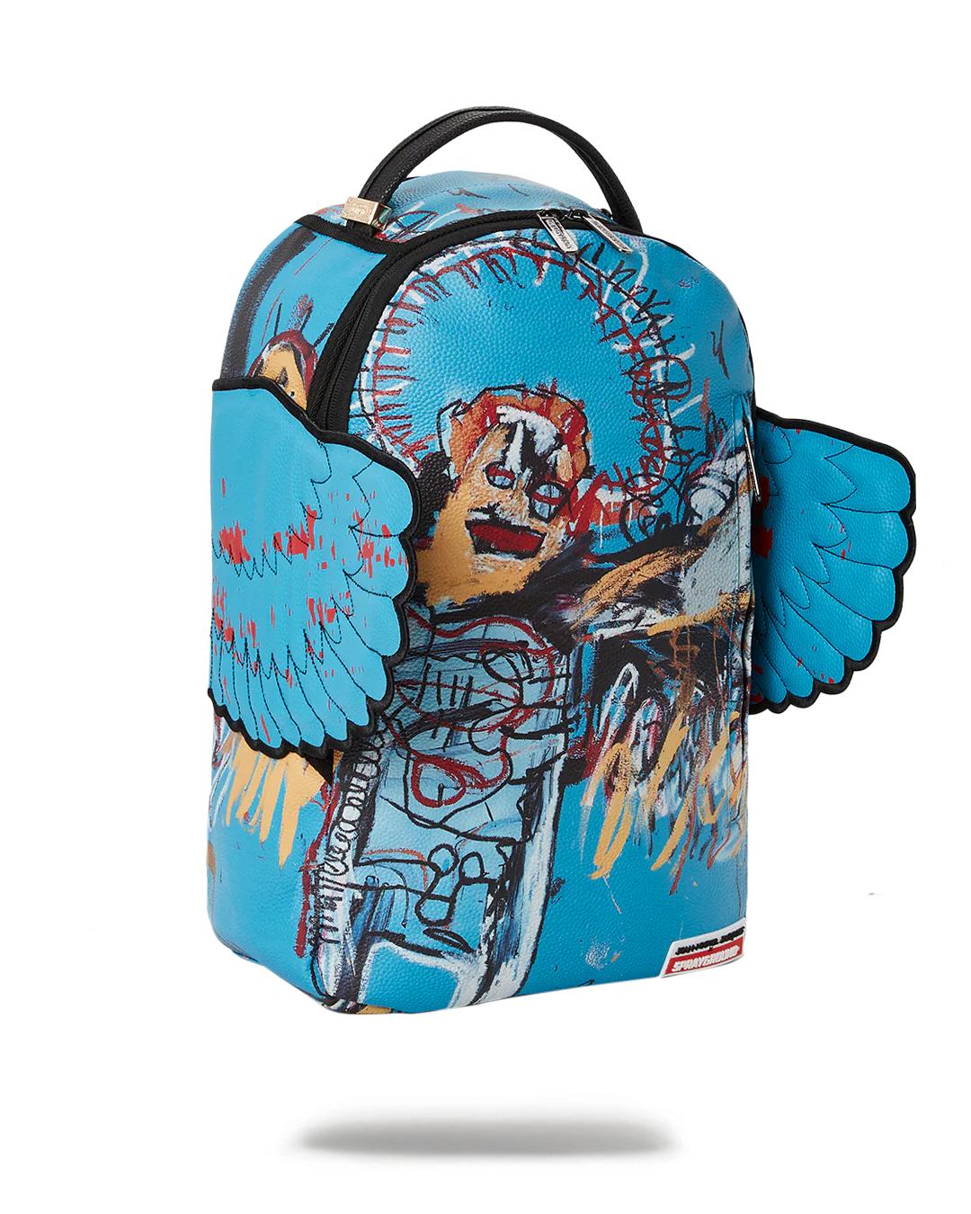 Sprayground OFFICIAL BASQUIAT UNTITLED (FALLEN ANGEL) 1981 WING BACKPACK (DLXV)