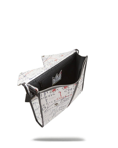 Sprayground OFFICIAL BASQUIAT UNTITLED (CHEESE POPCORN) 1983 SLING MESSENGER
