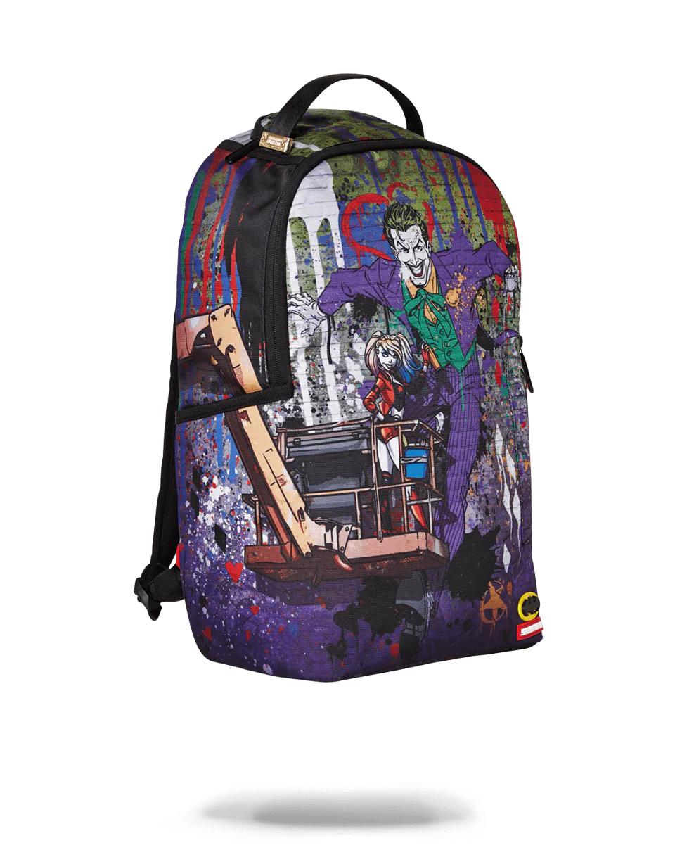 Sprayground JOKER MURAL BY HARLEY QUINN