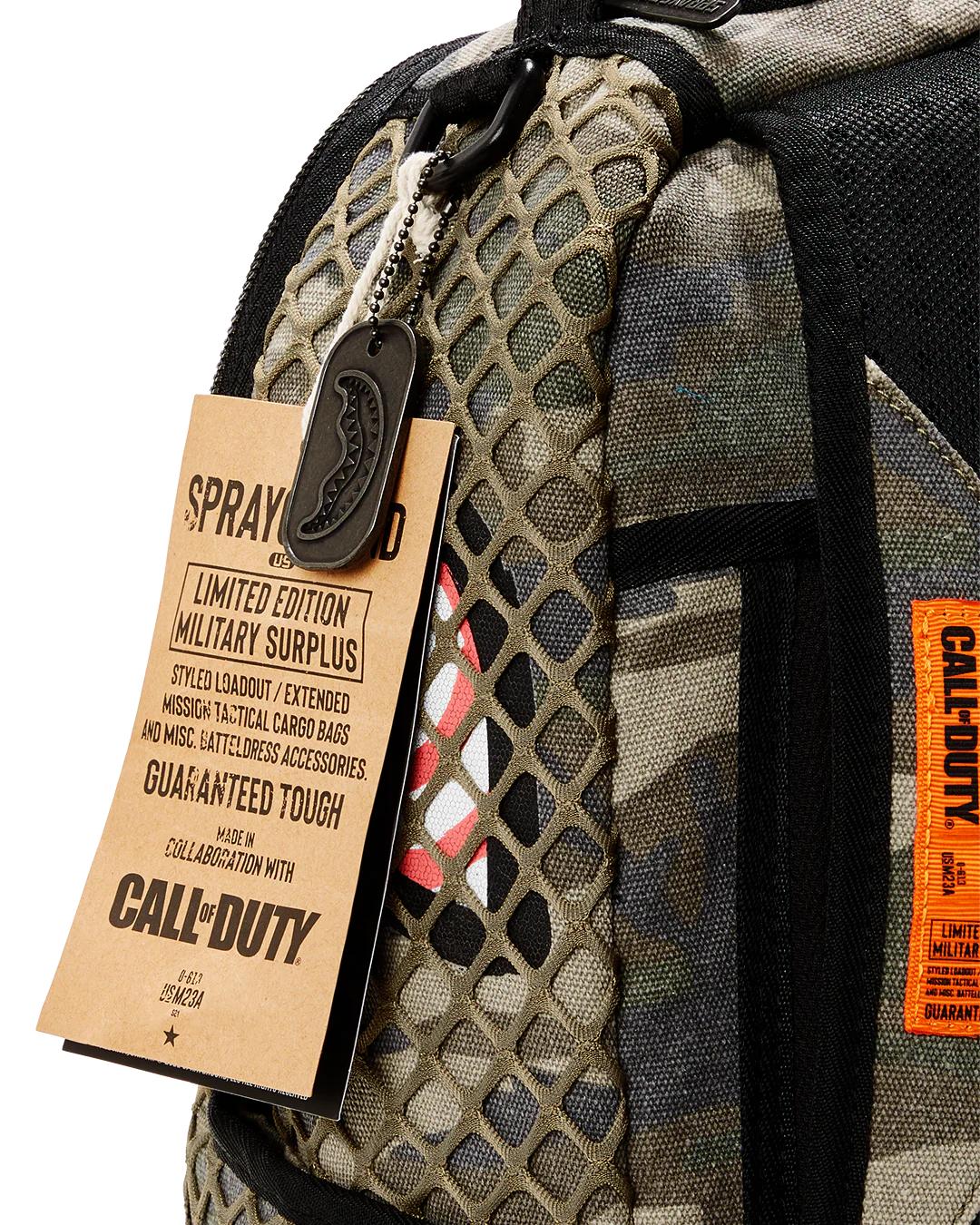 Sprayground CALL OF DUTY SECRET MISSION BACKPACK