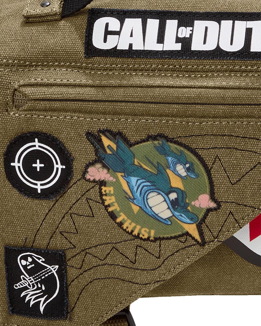 Sprayground CALL OF DUTY NEVER BACK DOWN CROSSBODY
