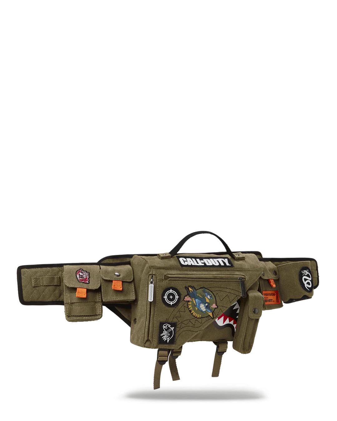 Sprayground CALL OF DUTY NEVER BACK DOWN CROSSBODY