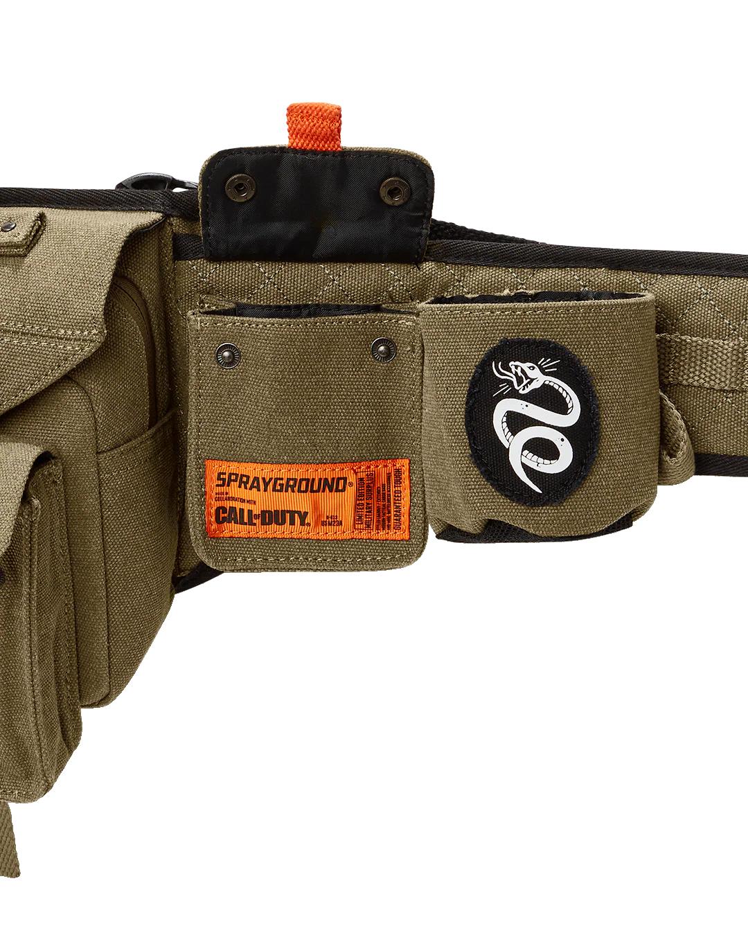 Sprayground CALL OF DUTY NEVER BACK DOWN CROSSBODY