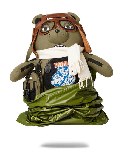 Sprayground CALL OF DUTY AVIATOR FEARLESS MONEYBEAR TEDDYBEAR BACKPACK