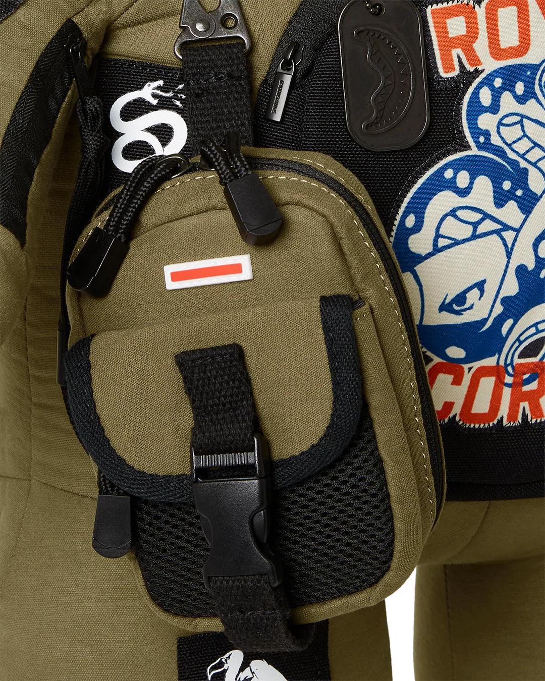 Sprayground CALL OF DUTY AVIATOR FEARLESS MONEYBEAR TEDDYBEAR BACKPACK