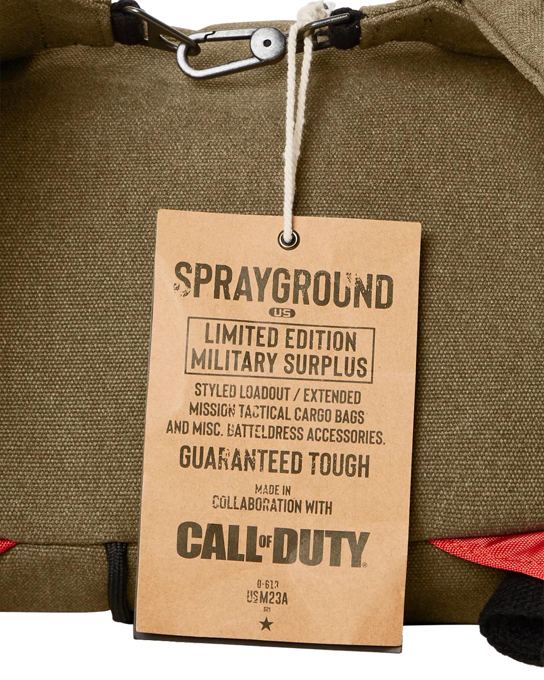 Sprayground CALL OF DUTY FLYING ASSASSINS PARACHUTE CHESTPACK