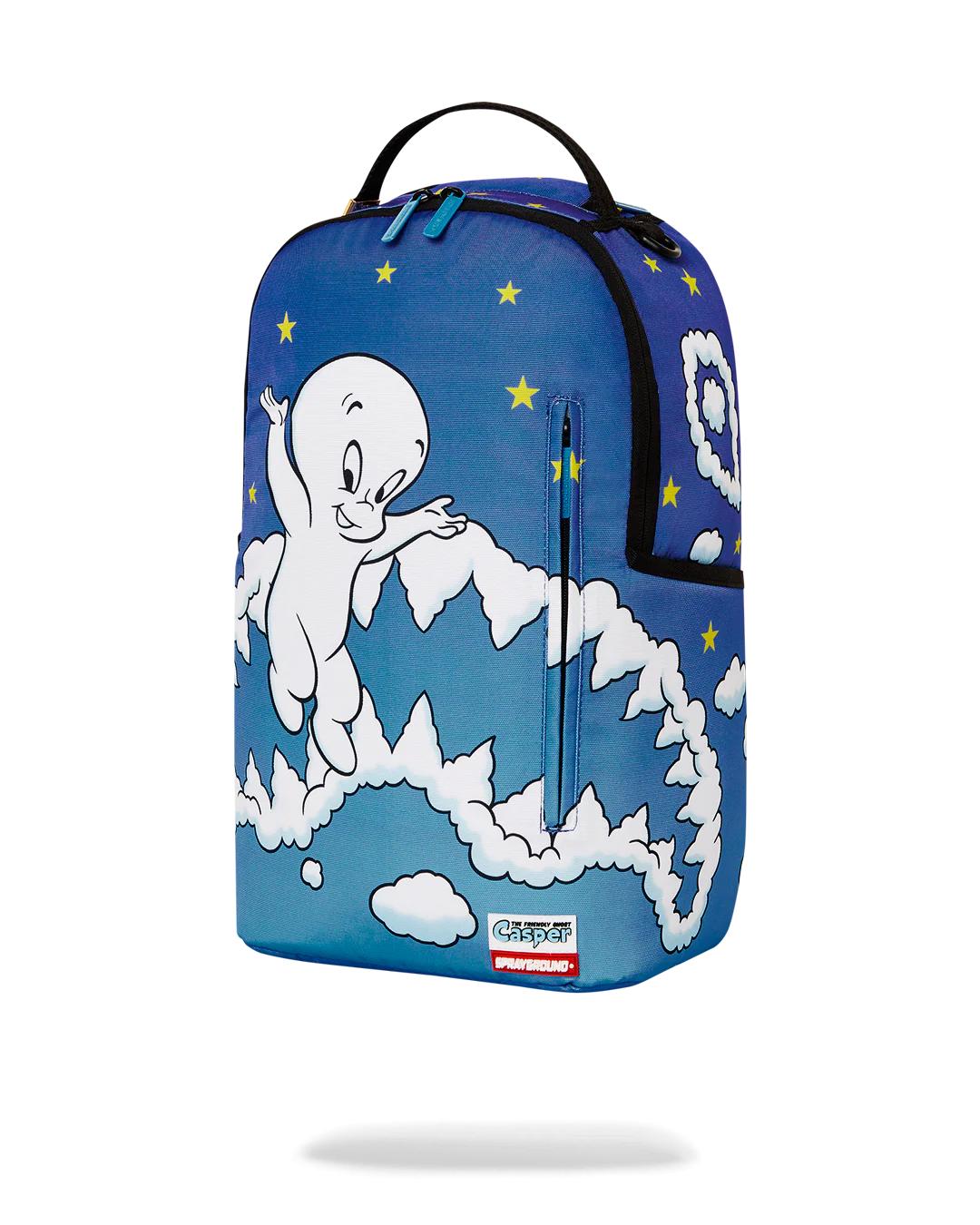 Sprayground CASPER CLOUDS SHARK DLXSR BACKPACK