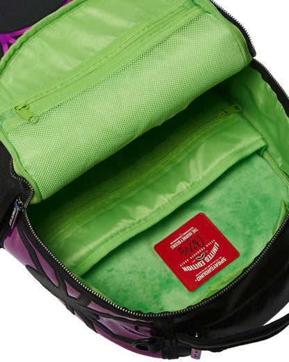 Sprayground CAZZU IRIDESCENT CUT & SEW SPIDER SKULL SHARK BACKPACK (DLXV)