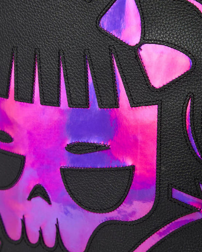 Sprayground CAZZU IRIDESCENT CUT & SEW SPIDER SKULL SHARK BACKPACK (DLXV)