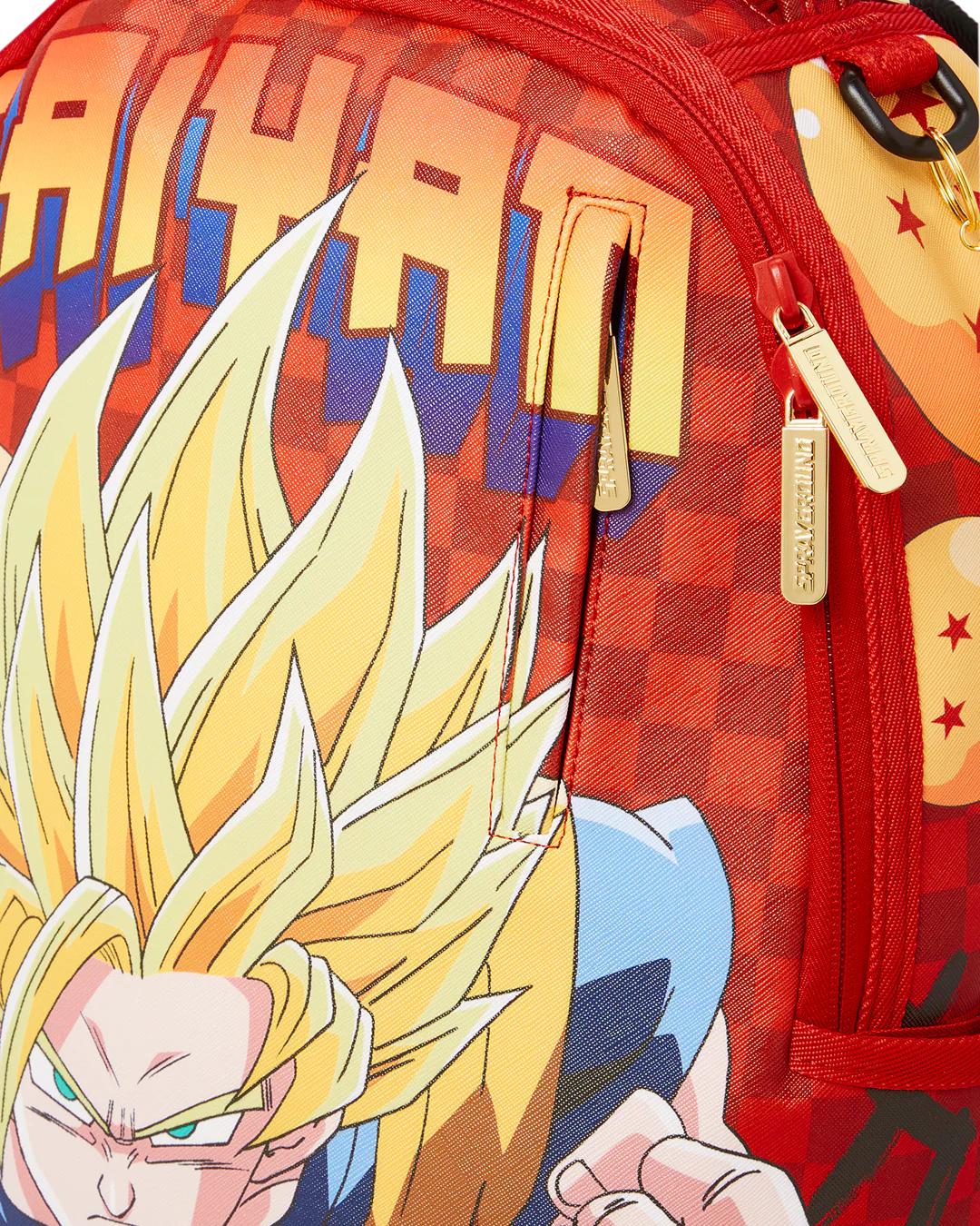 Sprayground DBZ SUPER SAIYAN CHECK